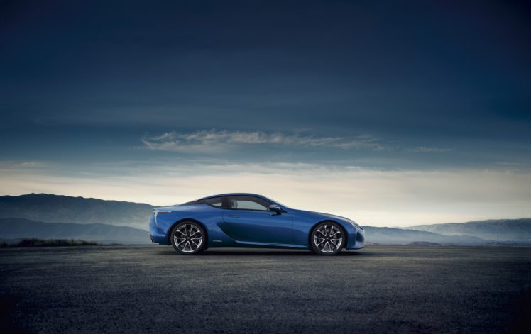 lexus, Lc, 500h, Cars, 2016, Blue HD Wallpaper Desktop Background