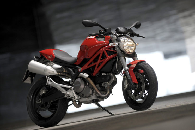 2009, Ducati, Monster, 696 HD Wallpaper Desktop Background