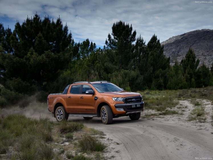 2016, Ford, Ranger, Wildtrack, Truck, Cars, 4×4, Pickup HD Wallpaper Desktop Background