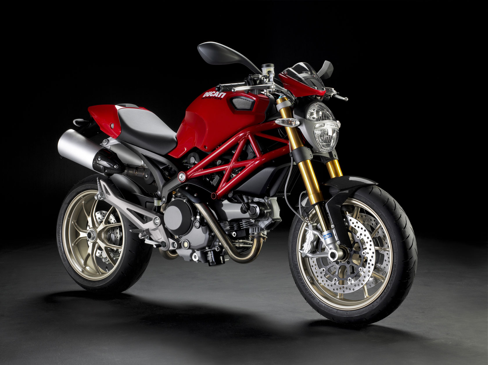 2009, Ducati, Monster, 1100s Wallpaper