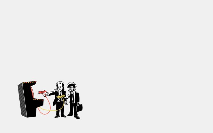 minimalistic, Pulp, Fiction, Afro HD Wallpaper Desktop Background