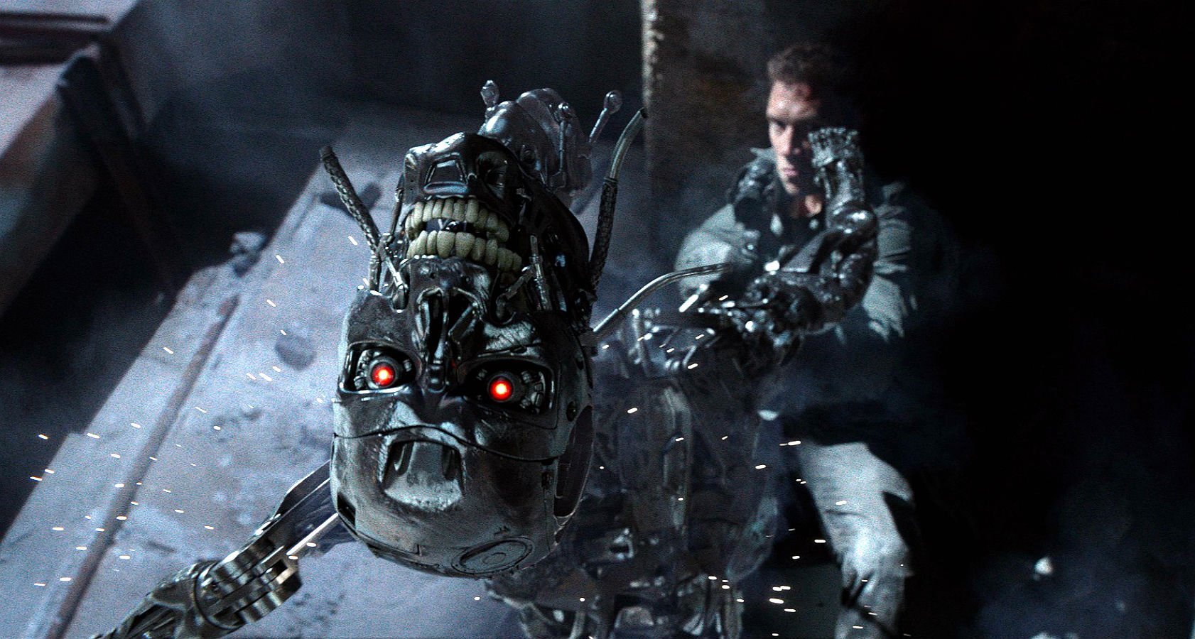 terminator, Robot, Cyborg, Sci fi, Futuristic Wallpaper