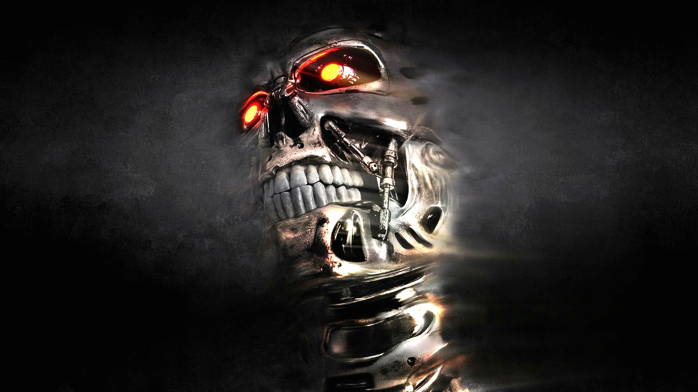 terminator, Robot, Cyborg, Sci fi, Futuristic Wallpaper