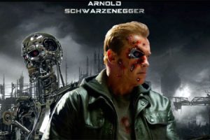 terminator, Robot, Cyborg, Sci fi, Futuristic, Poster