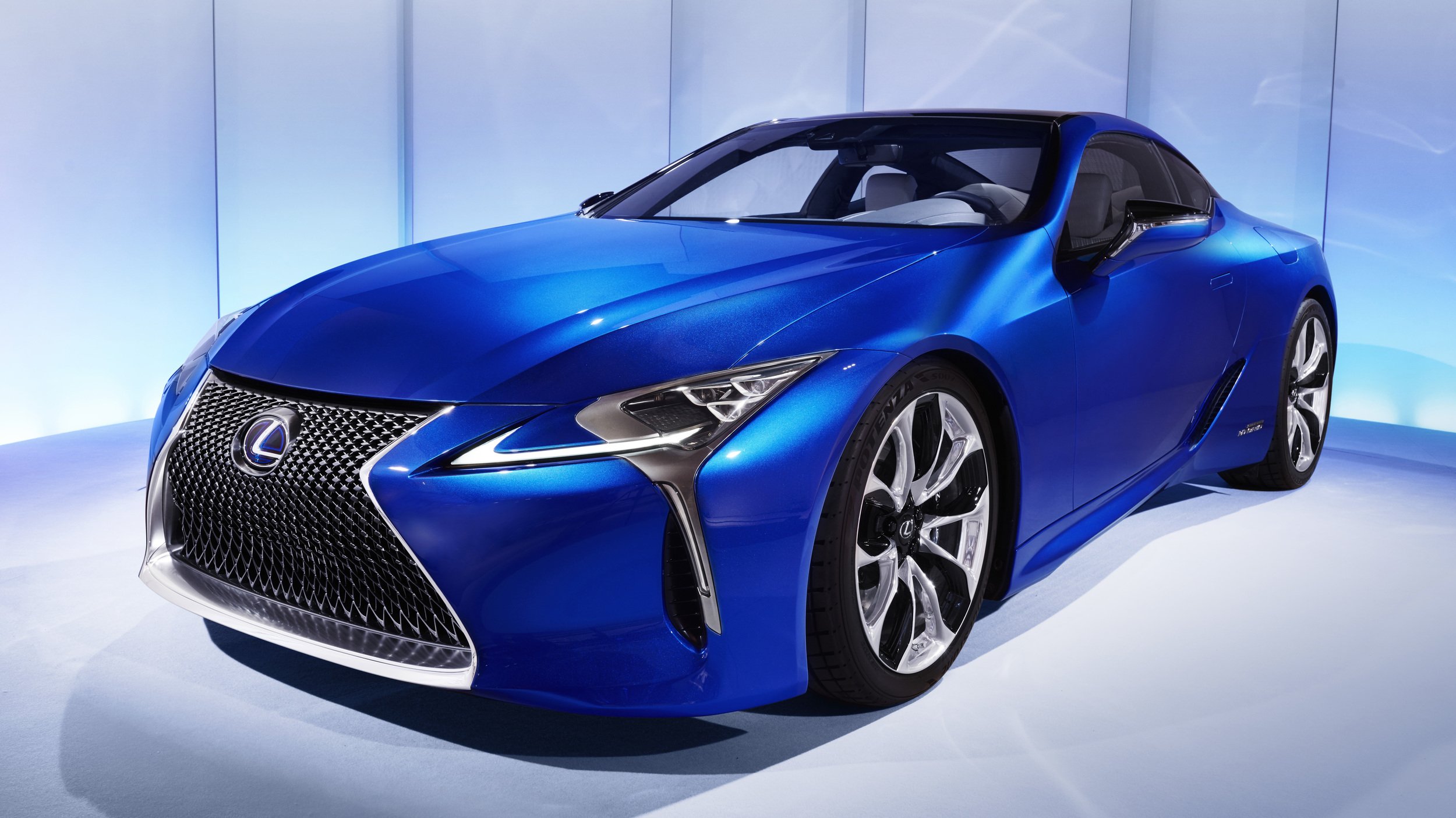 2016, Lexus, Lc, 500h, Cars, Hybrid, Blue Wallpapers HD / Desktop and