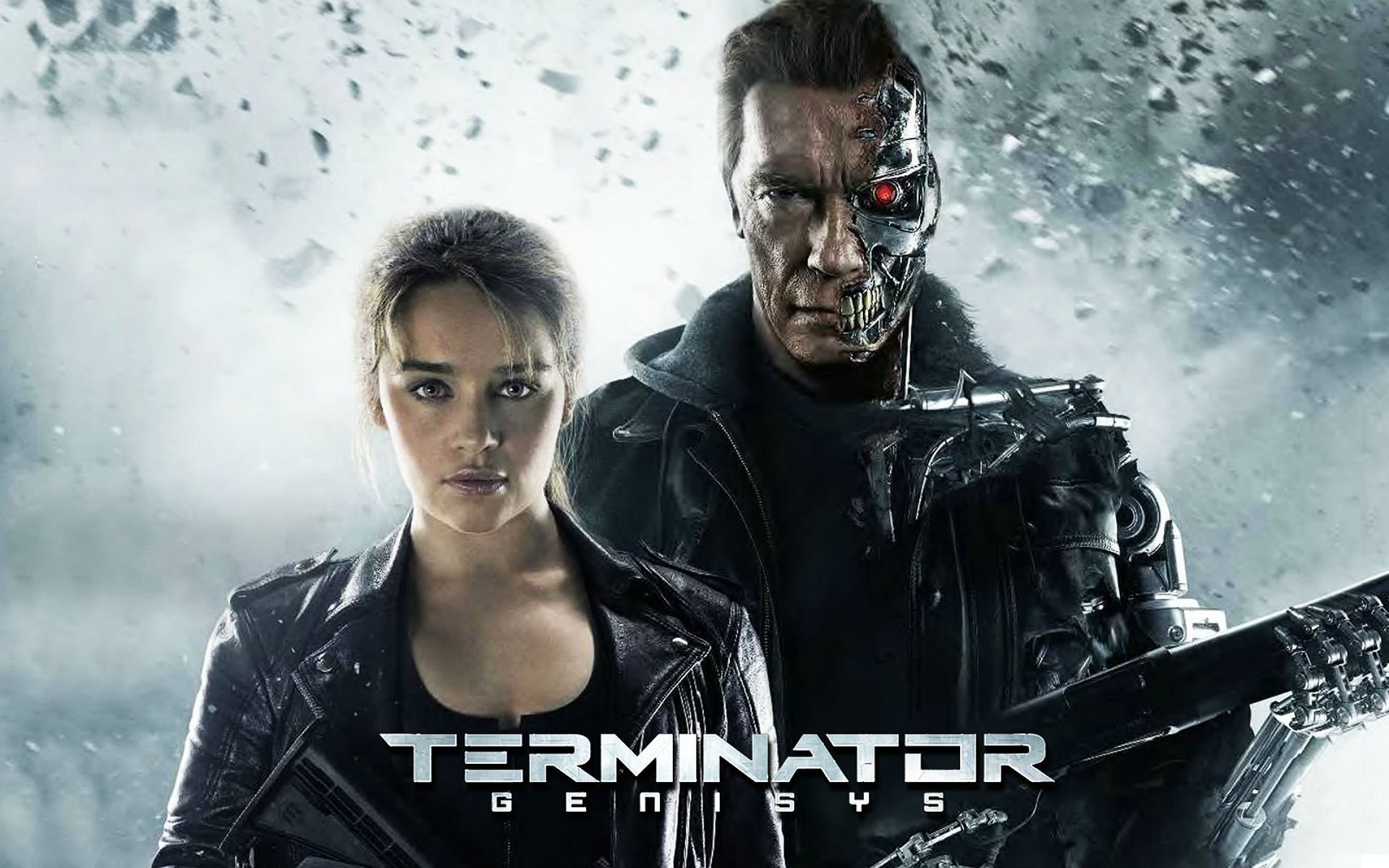 terminator, Robot, Cyborg, Sci fi, Futuristic, Poster Wallpaper