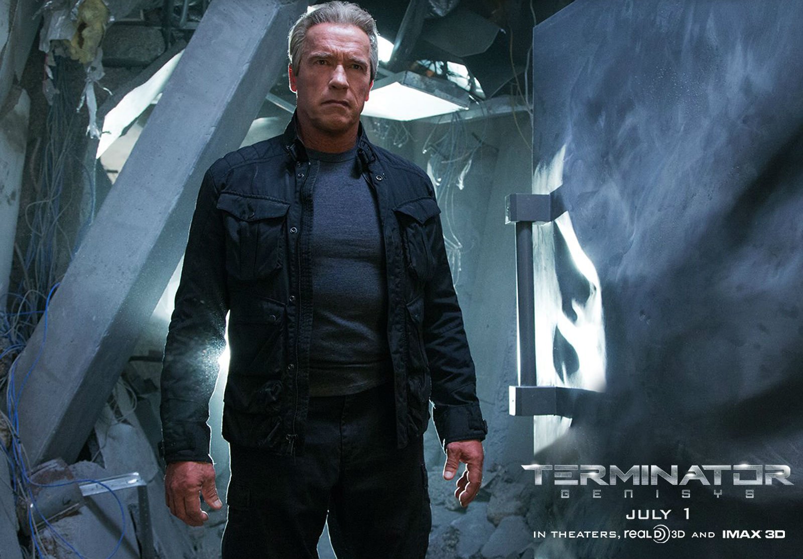 terminator, Robot, Cyborg, Sci fi, Futuristic, Poster Wallpaper