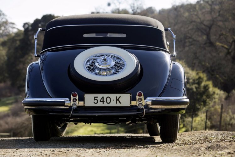 1937, Mercedes, Benz, 540k, Cabriolet, A, Cars, Classic HD Wallpaper Desktop Background