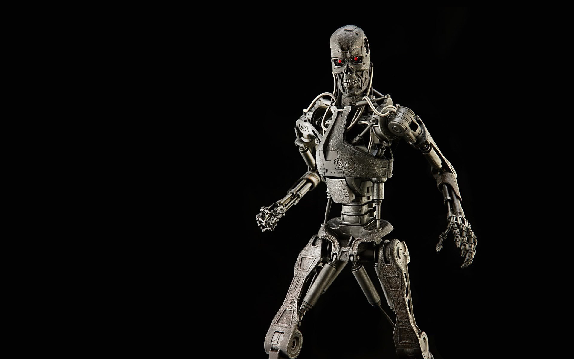 terminator, Robot, Cyborg, Sci fi, Futuristic Wallpaper