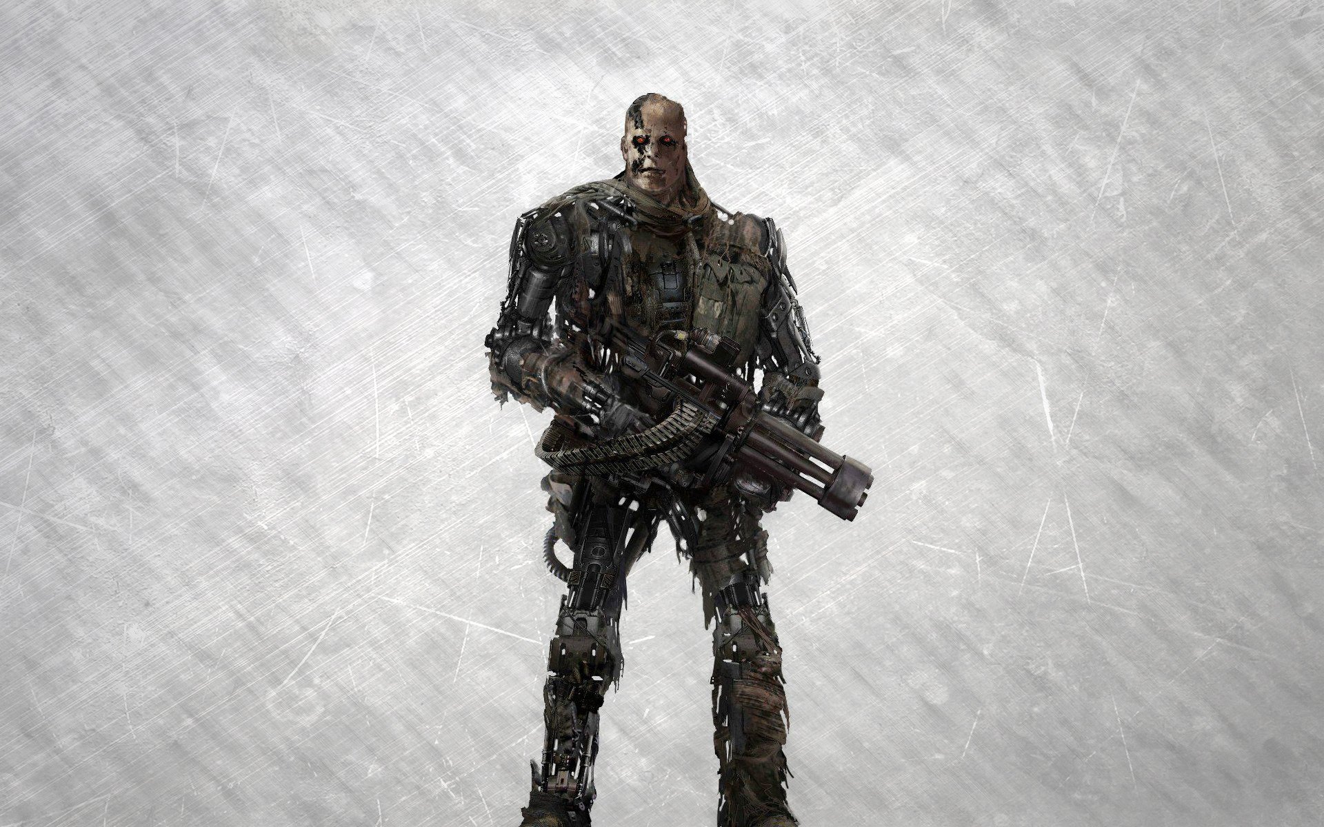 terminator, Robot, Cyborg, Sci fi, Futuristic Wallpaper