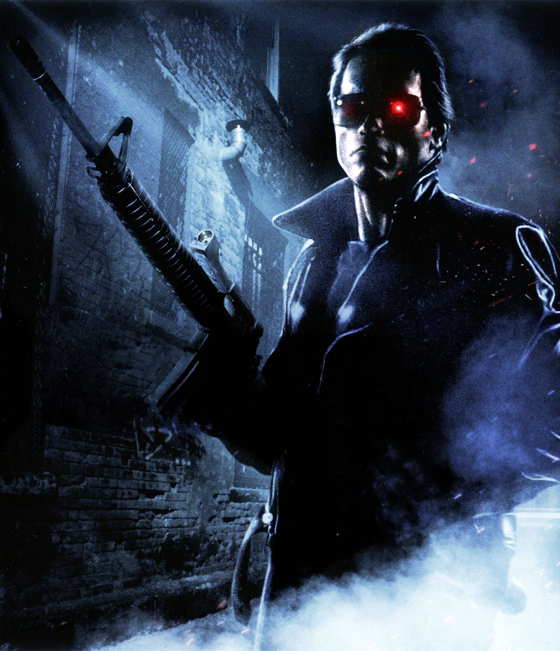 terminator, Robot, Cyborg, Sci fi, Futuristic Wallpaper