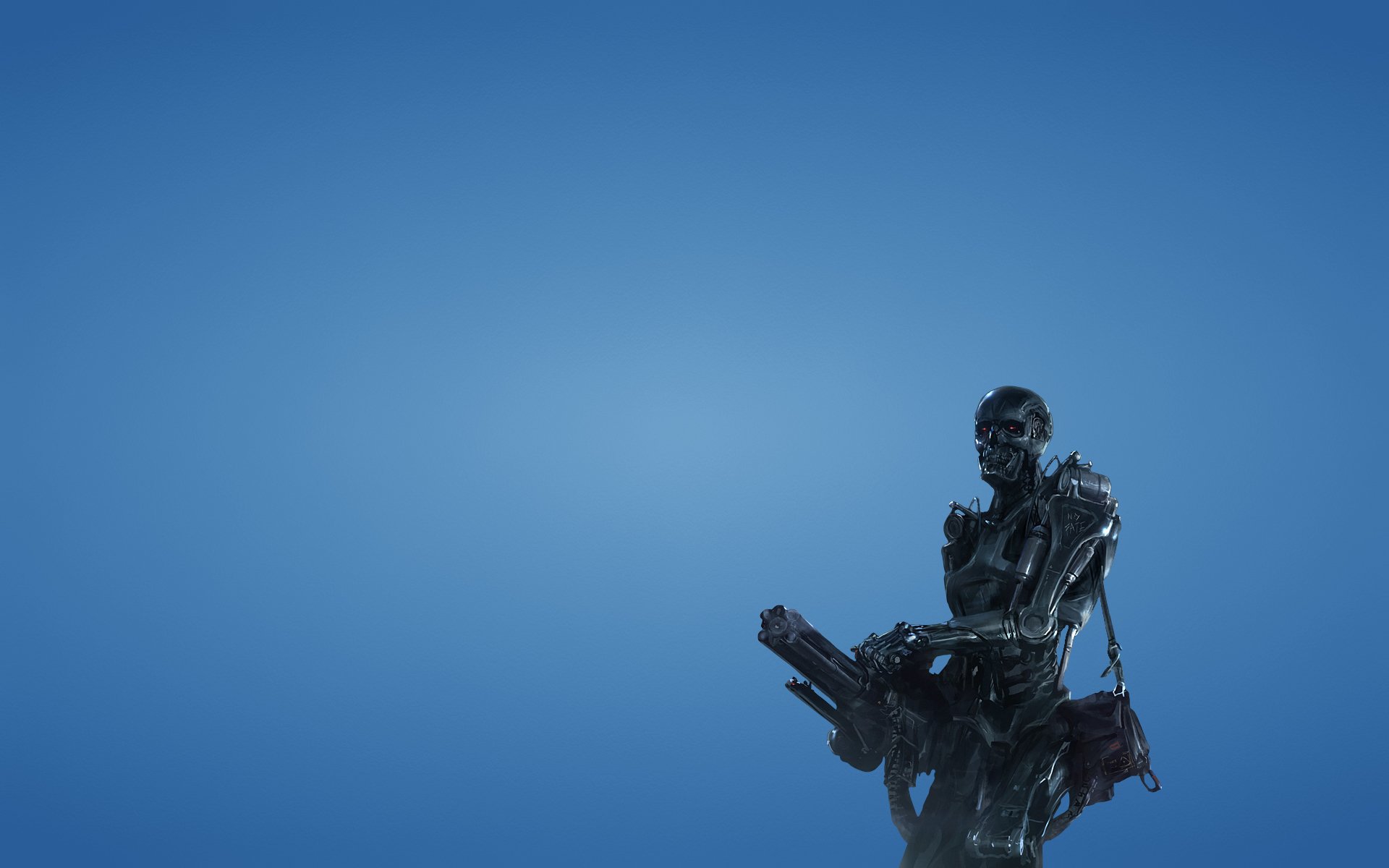 terminator, Robot, Cyborg, Sci fi, Futuristic Wallpaper