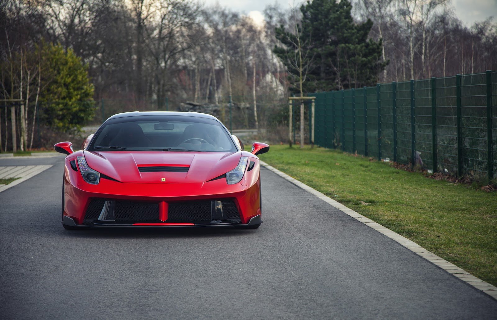 2016, Prior, Design, Pd458, Aero, Kit, Ferrari, 458, Italia, Red, Modified Wallpaper