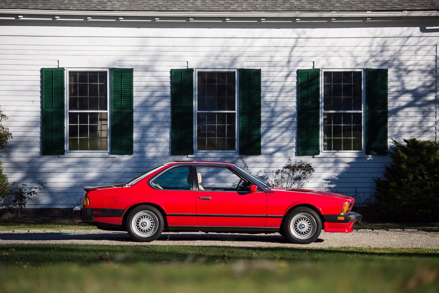 bmw, M6,  e24 , Cars, Red, Coupe, 1986 Wallpaper