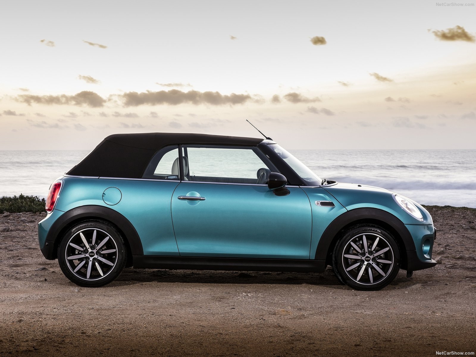 mini, Cooper, Convertible, Uk version, Blue, Cars, 2016 Wallpapers HD