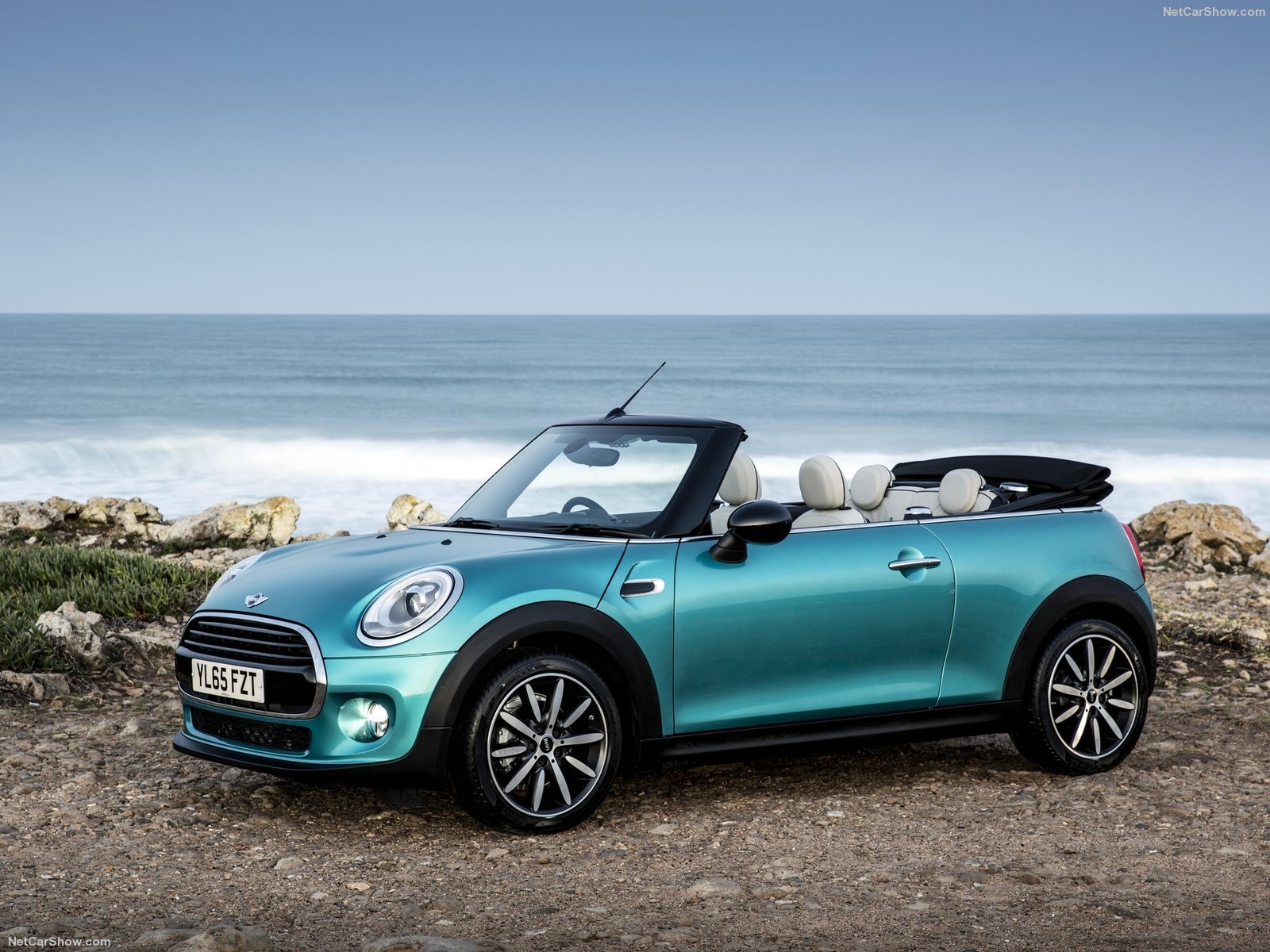 mini, Cooper, Convertible, Uk version, Blue, Cars, 2016 Wallpapers HD ...