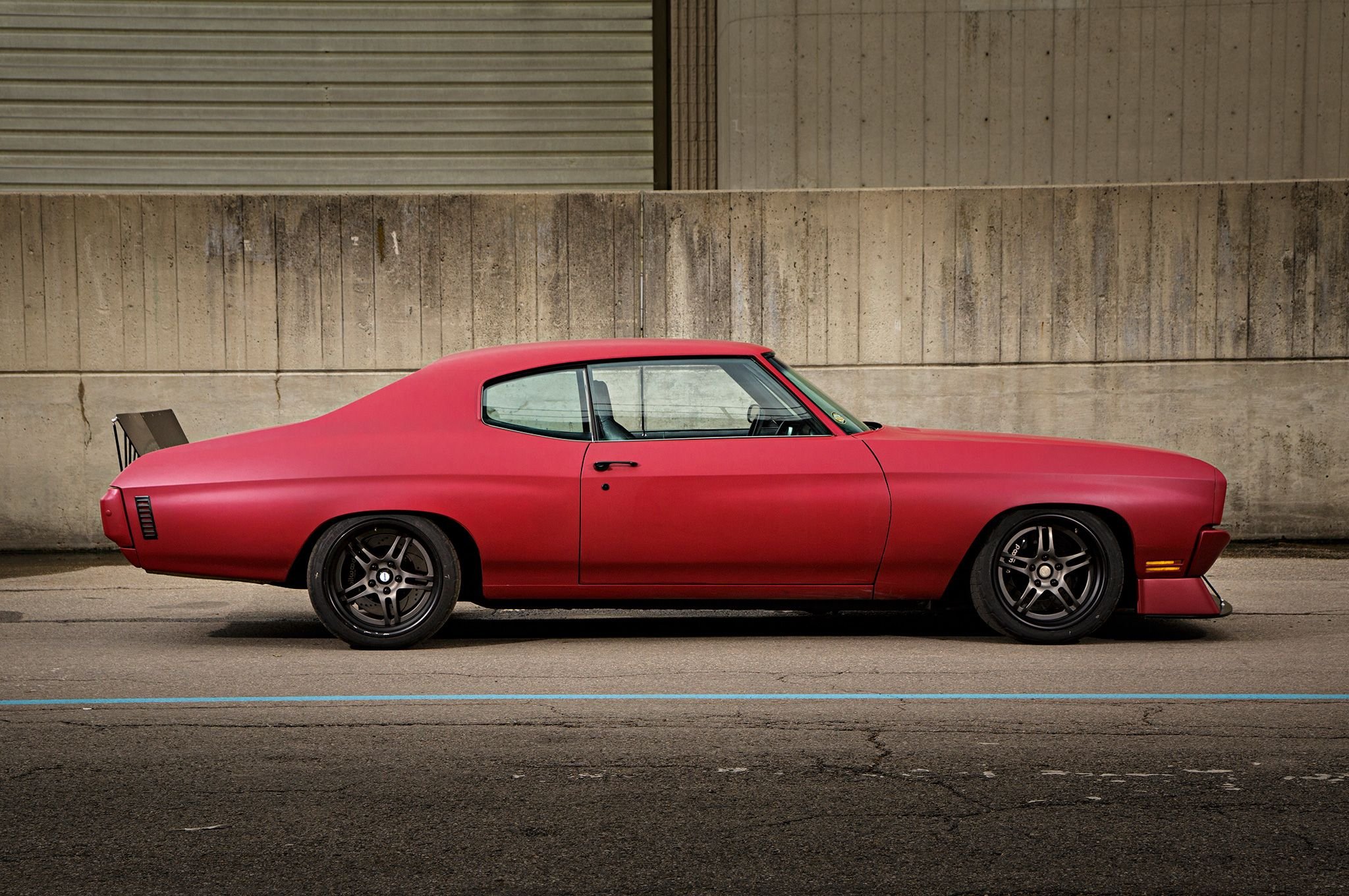 1970, Chevelle, Chevy, Cars, Coupe, Red, Modified Wallpaper