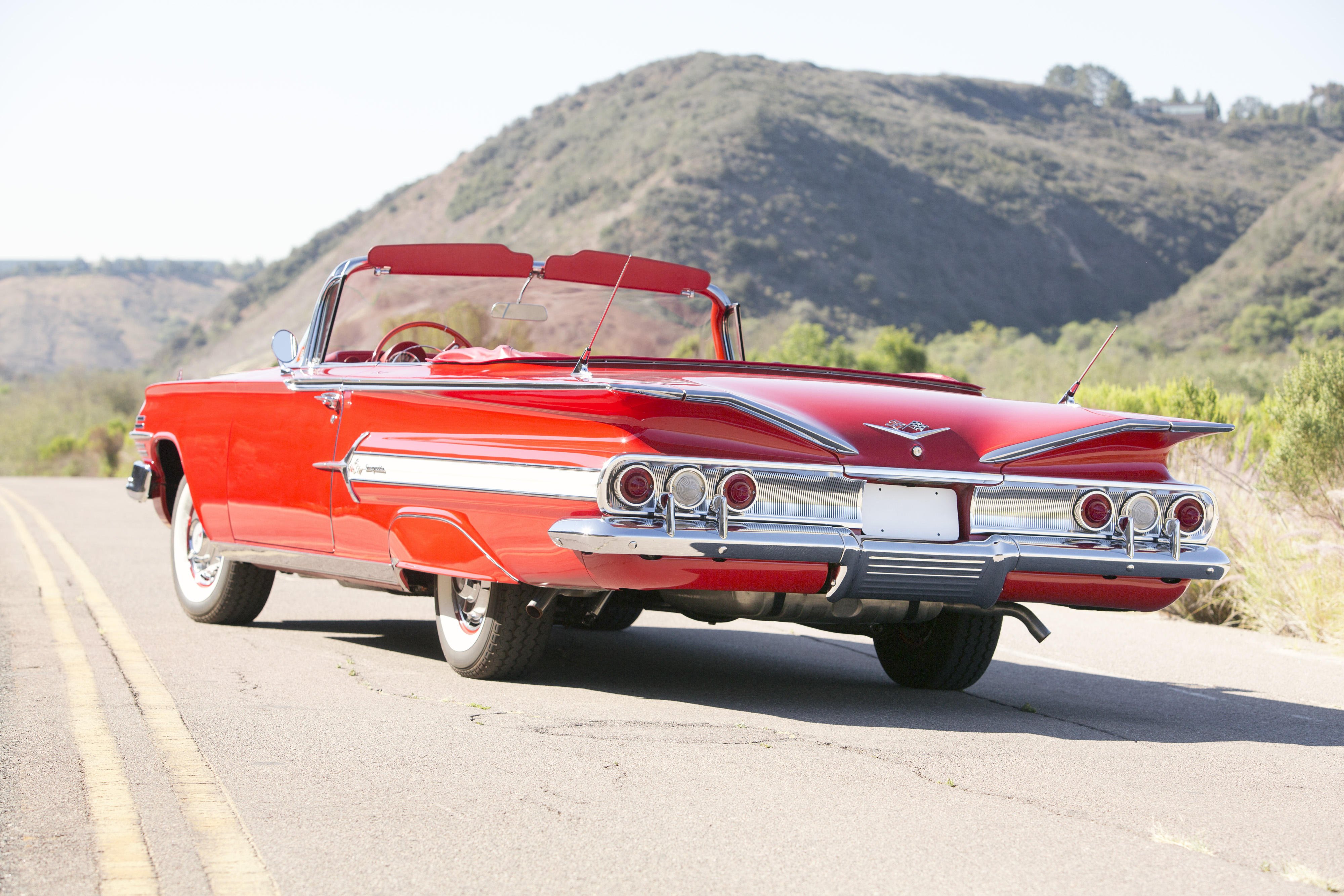 1960, Chevrolet, Impala, 348, 335, Hp, Special, Turbo thrust, Convertible, Cars, Classic, 1960 Wallpaper