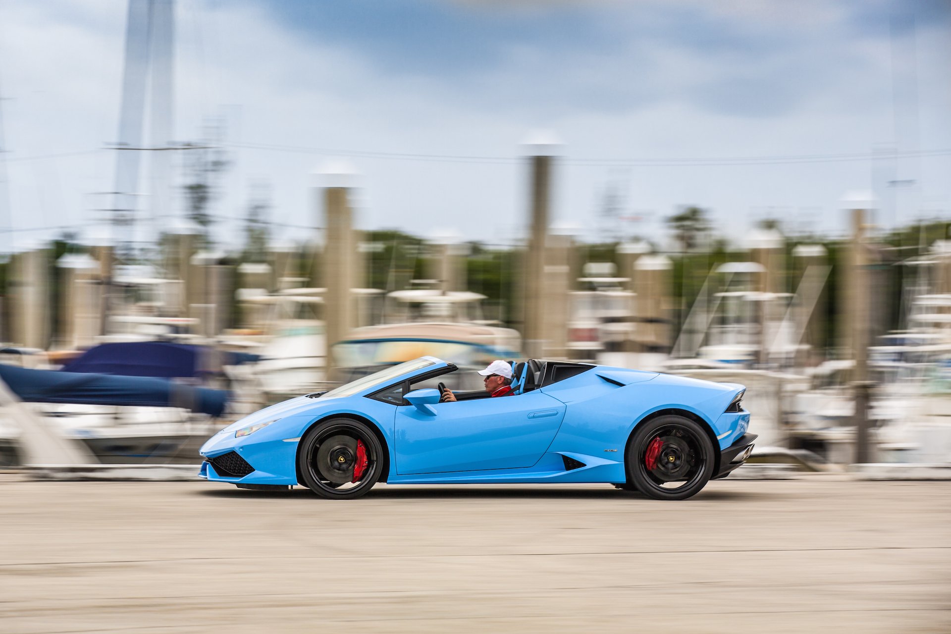 2016, Lamborghini, Huracan, Cars, Blue, Spyder Wallpaper
