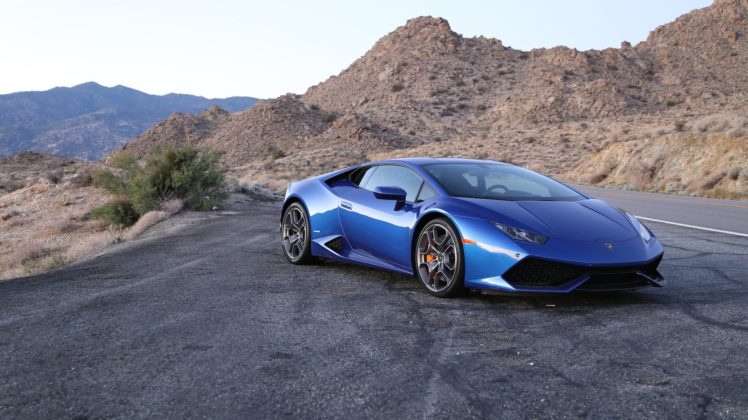 2016, Lamborghini, Huracan, Cars, Blue, Coupe HD Wallpaper Desktop Background