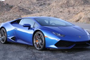 2016, Lamborghini, Huracan, Cars, Blue, Coupe