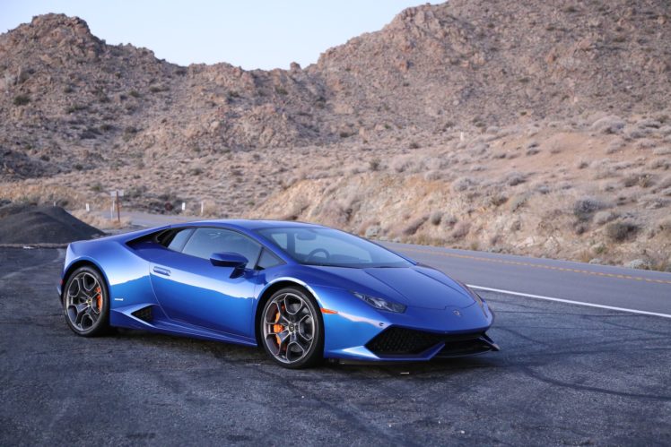 2016, Lamborghini, Huracan, Cars, Blue, Coupe HD Wallpaper Desktop Background