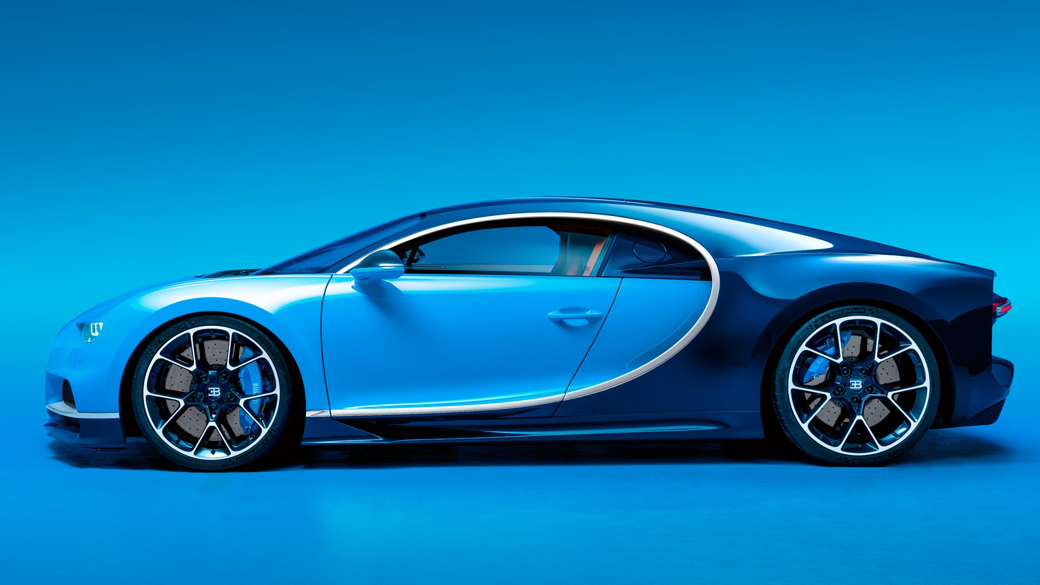 bugatti, Chiron, Cars, Supercars, Blue, 2016 Wallpaper