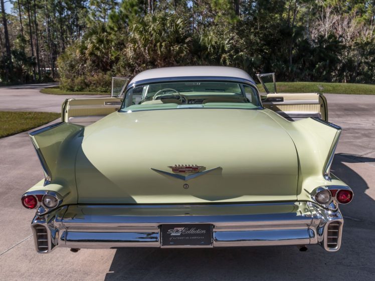 1958, Cadillac, Sixty two, Coupe, De, Ville, Classic, Cars HD Wallpaper Desktop Background
