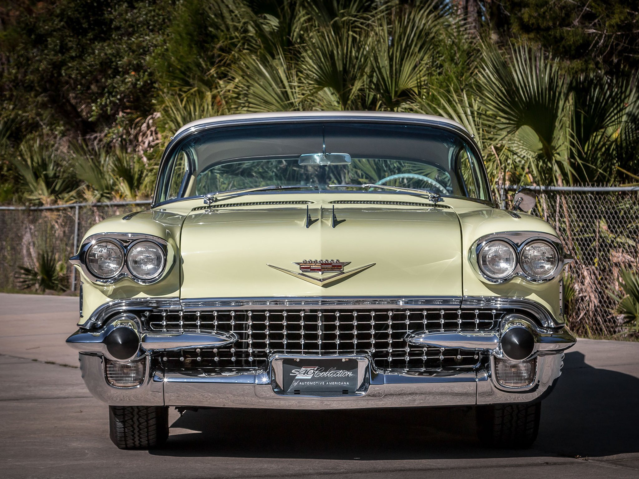 1958, Cadillac, Sixty two, Coupe, De, Ville, Classic, Cars Wallpaper