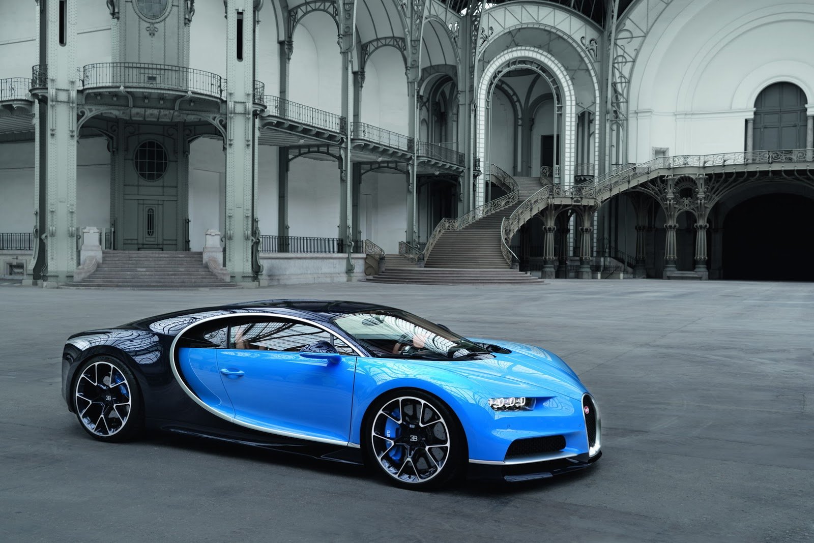 bugatti, Chiron, Cars, Supercars, Blue, 2016 Wallpaper