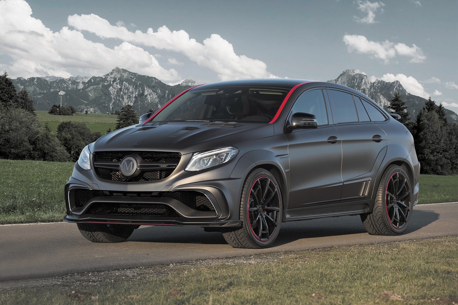 mansory, Mercedes, Amg, Gle, 63, 4matic, Coupe,  c292 , Cars, Suv, Modified, Black, 2016 Wallpaper