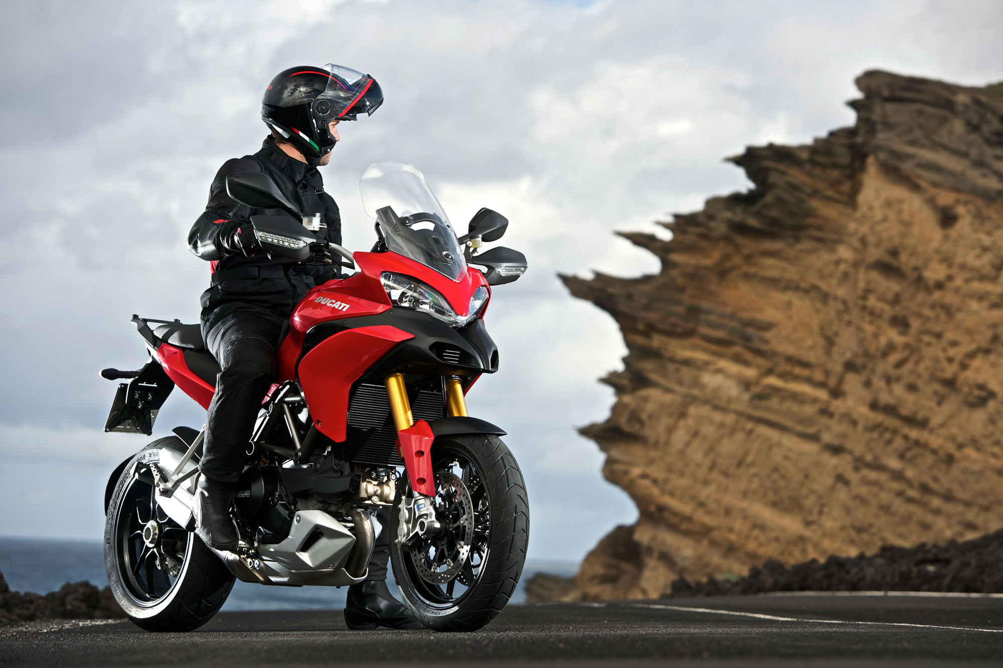 2012, Ducati, Multistrada, 1200s, Touring Wallpaper