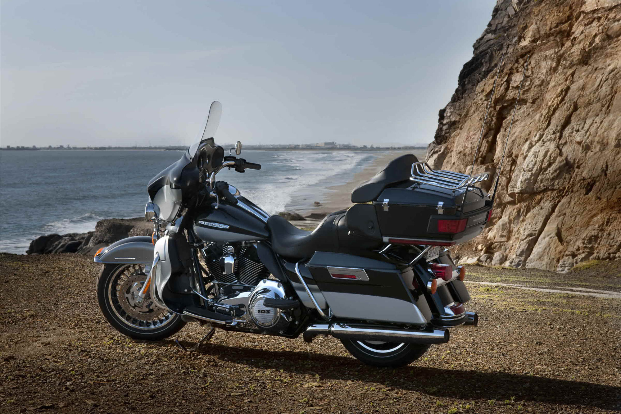 2012, Harley, Davidson, Flhtk, Electra, Glide, Ultra, Limited Wallpaper