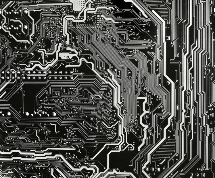 electronics, Machine, Technology, Circuit, Electronic, Computer, Technics, Detail, Psychedelic, Abstract, Pattern HD Wallpaper Desktop Background
