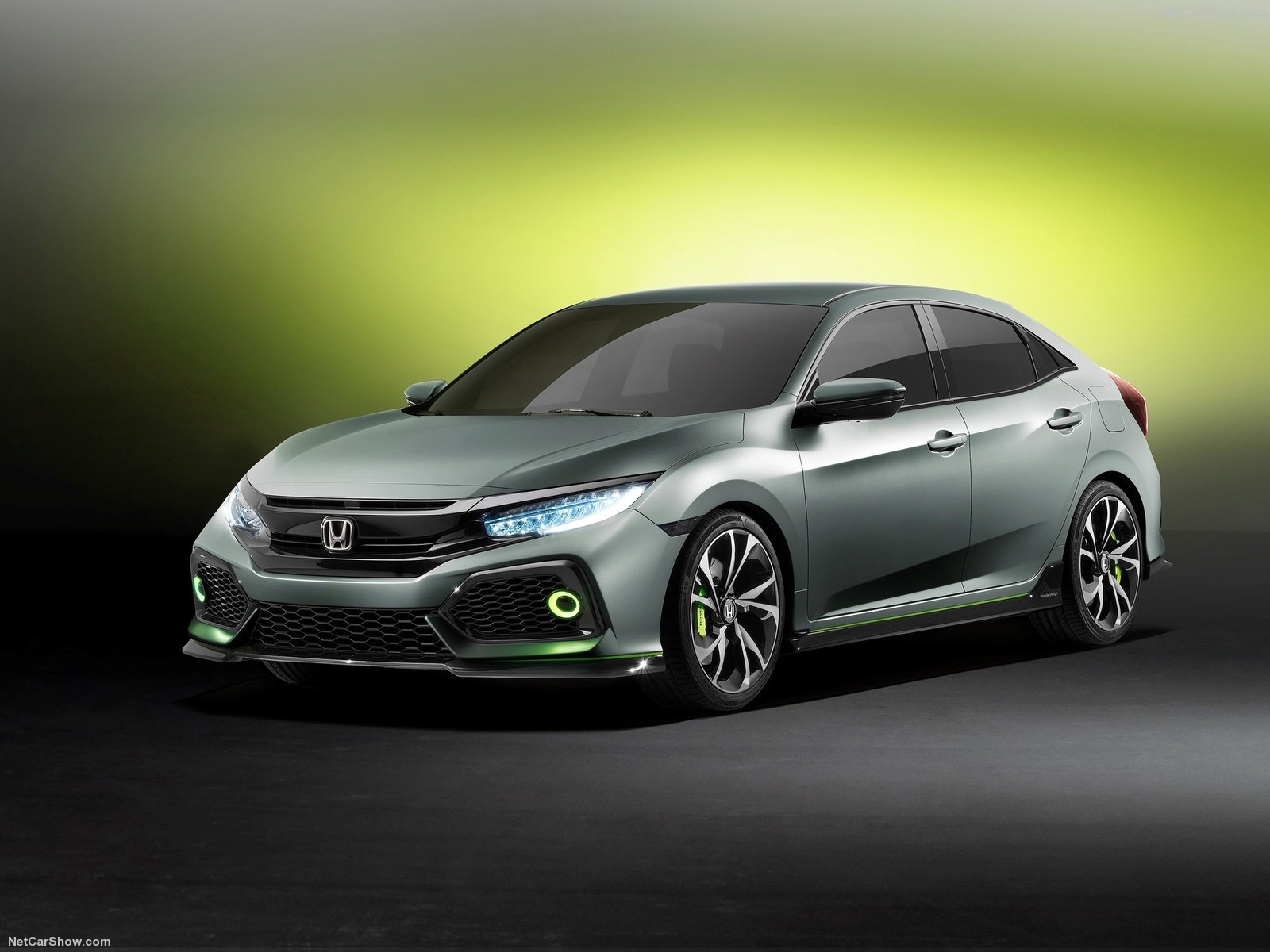 honda, Civic, Hatchback, Concept, Cars, 2016 Wallpaper