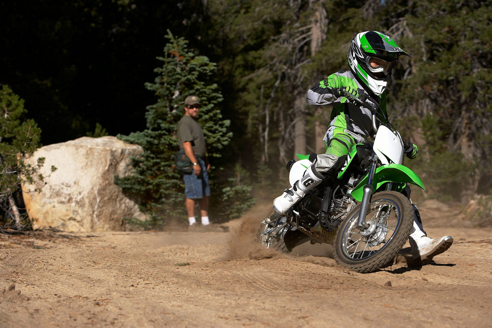 2008, Kawasaki, Klx110 Wallpaper