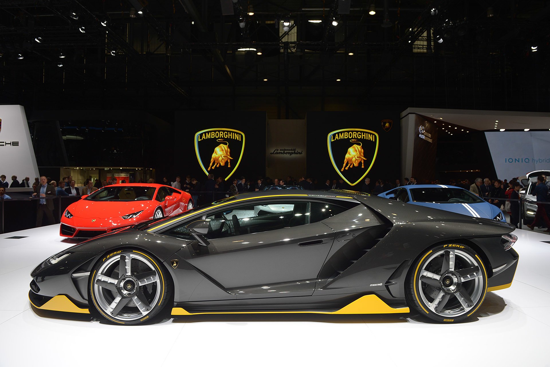 2016, Geneva, Motor, Show, Lamborghini, Centenario, Supercars, Cars Wallpaper