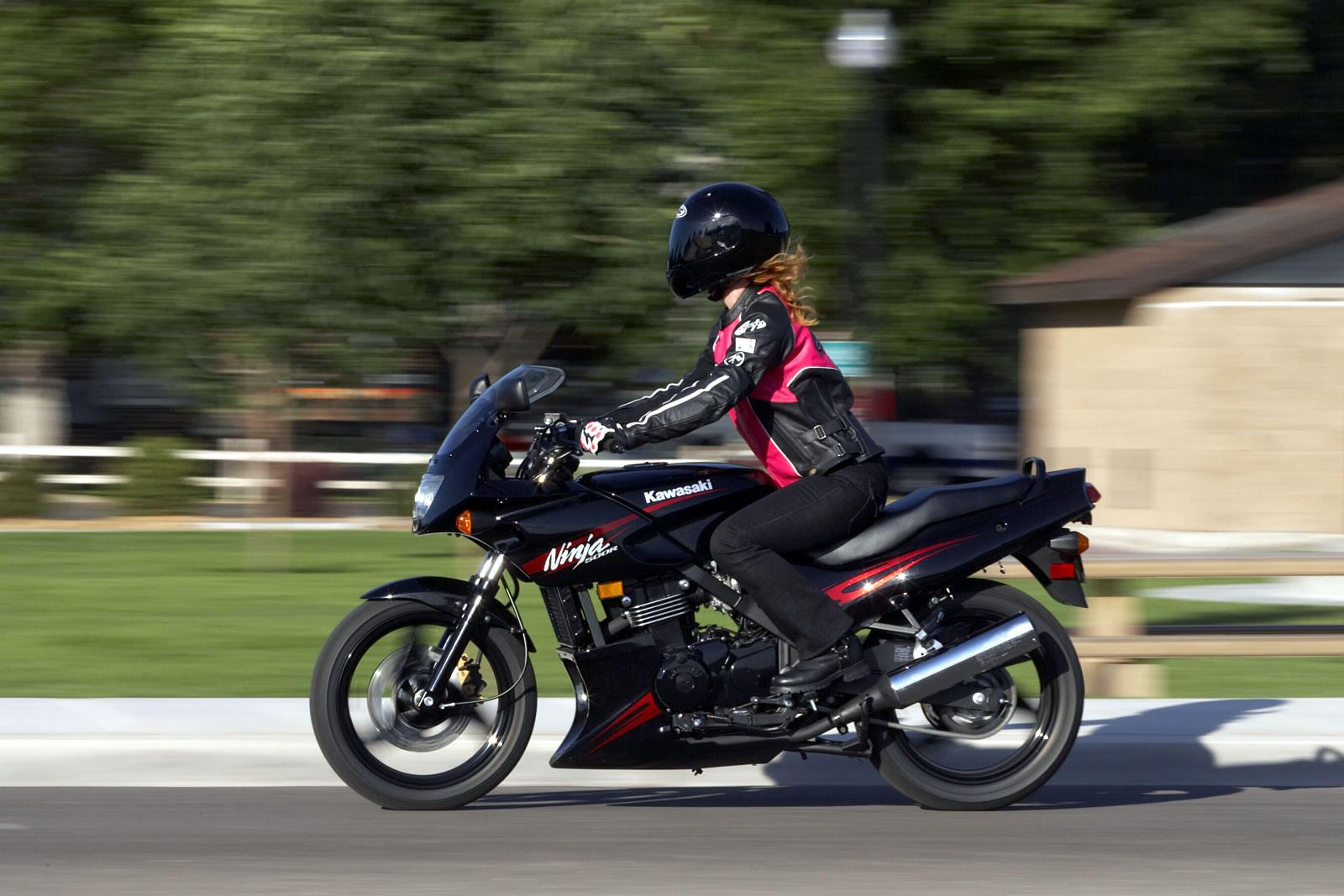 2008, Kawasaki, Ninja, 500r Wallpaper