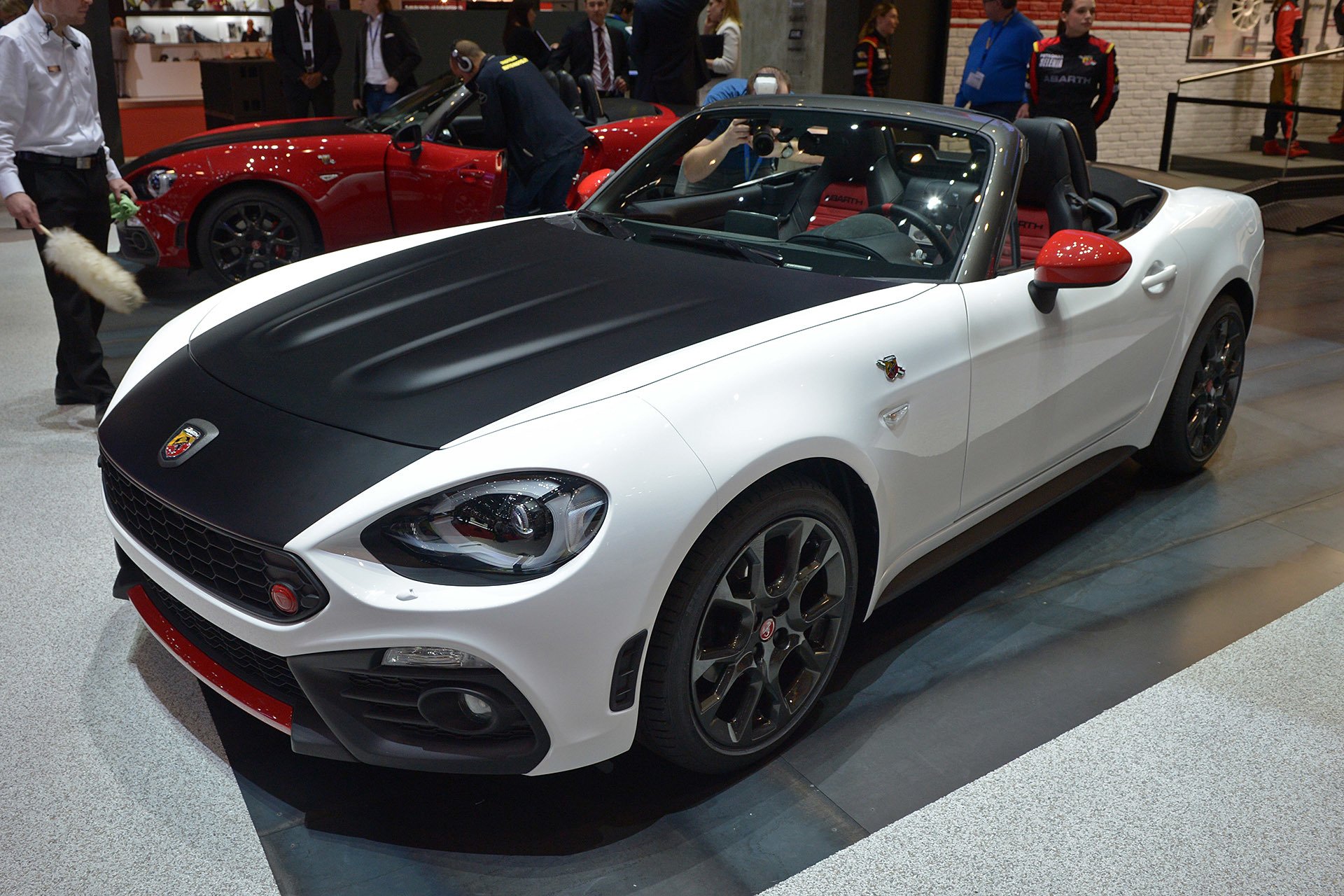 2016, Geneva, Motor, Show, Abarth, Fiat, 124, Spider, Cars Wallpaper