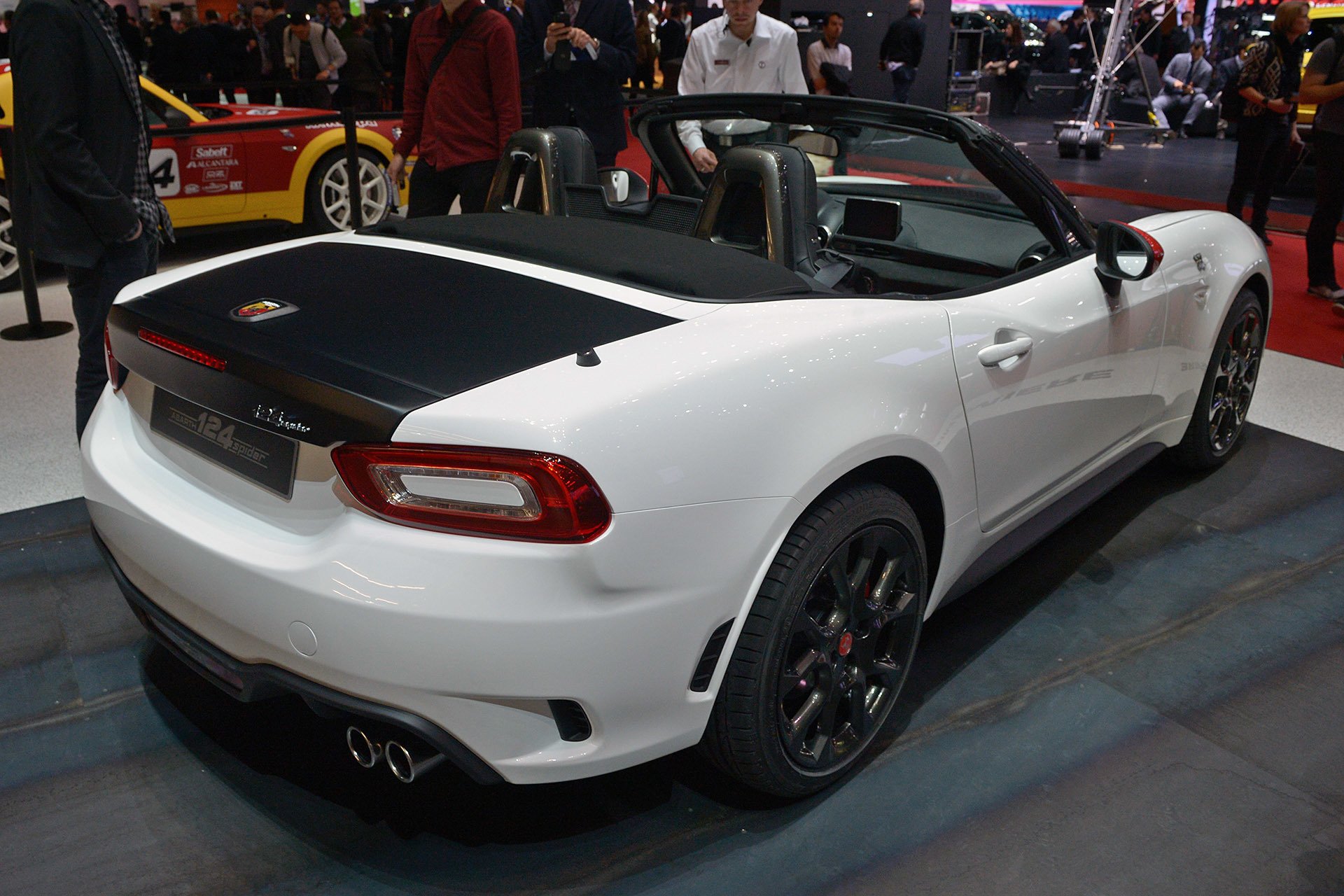 2016, Geneva, Motor, Show, Abarth, Fiat, 124, Spider, Cars Wallpaper