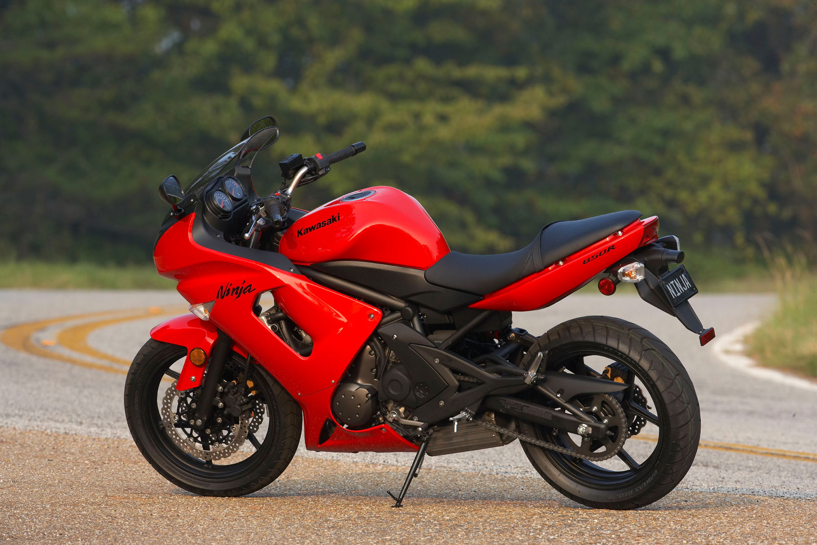 2008, Kawasaki, Ninja, 650r Wallpaper