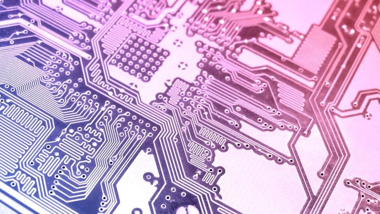 electronics, Machine, Technology, Circuit, Electronic, Computer, Technics, Detail, Psychedelic, Abstract, Pattern HD Wallpaper Desktop Background