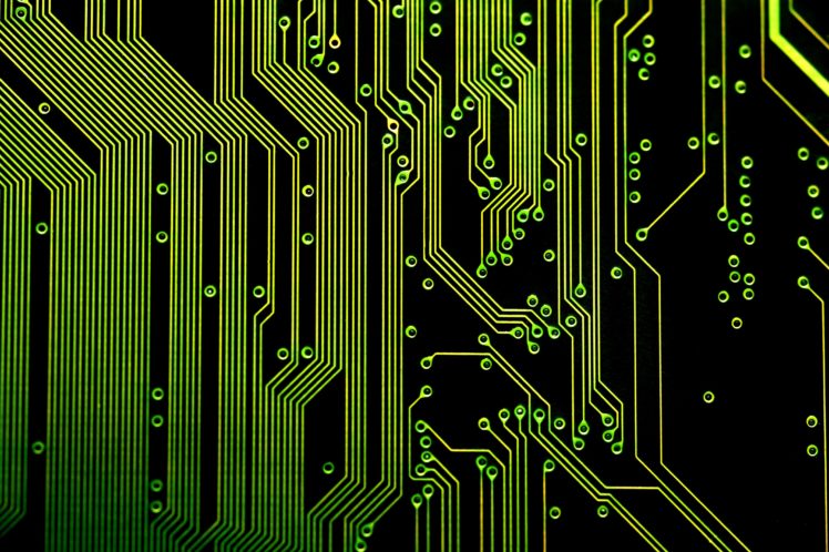 electronics, Machine, Technology, Circuit, Electronic, Computer, Technics, Detail, Psychedelic, Abstract, Pattern HD Wallpaper Desktop Background