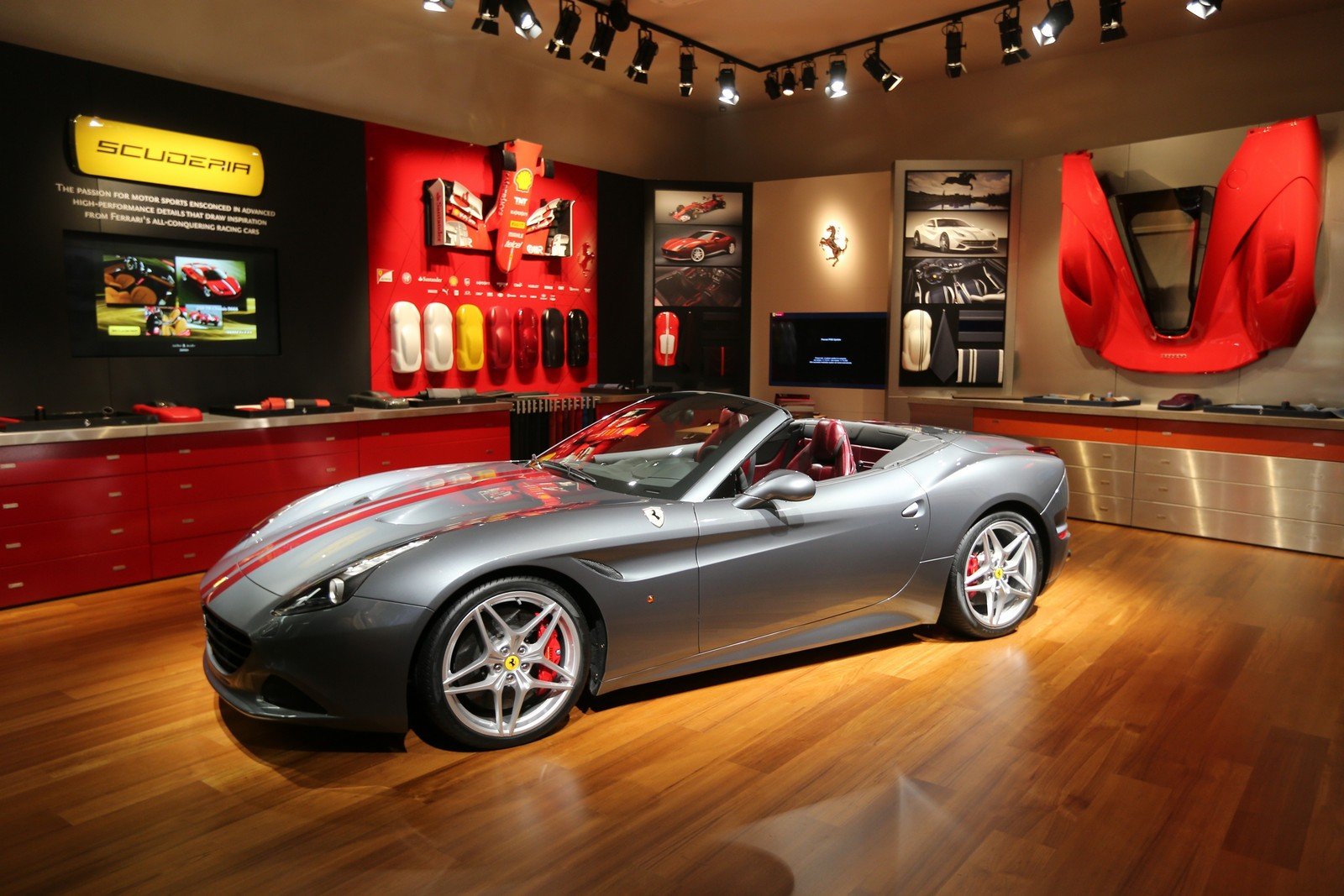 2016, Geneva, Motor, Show, Ferrari, California, T, Cars, Convertible Wallpaper