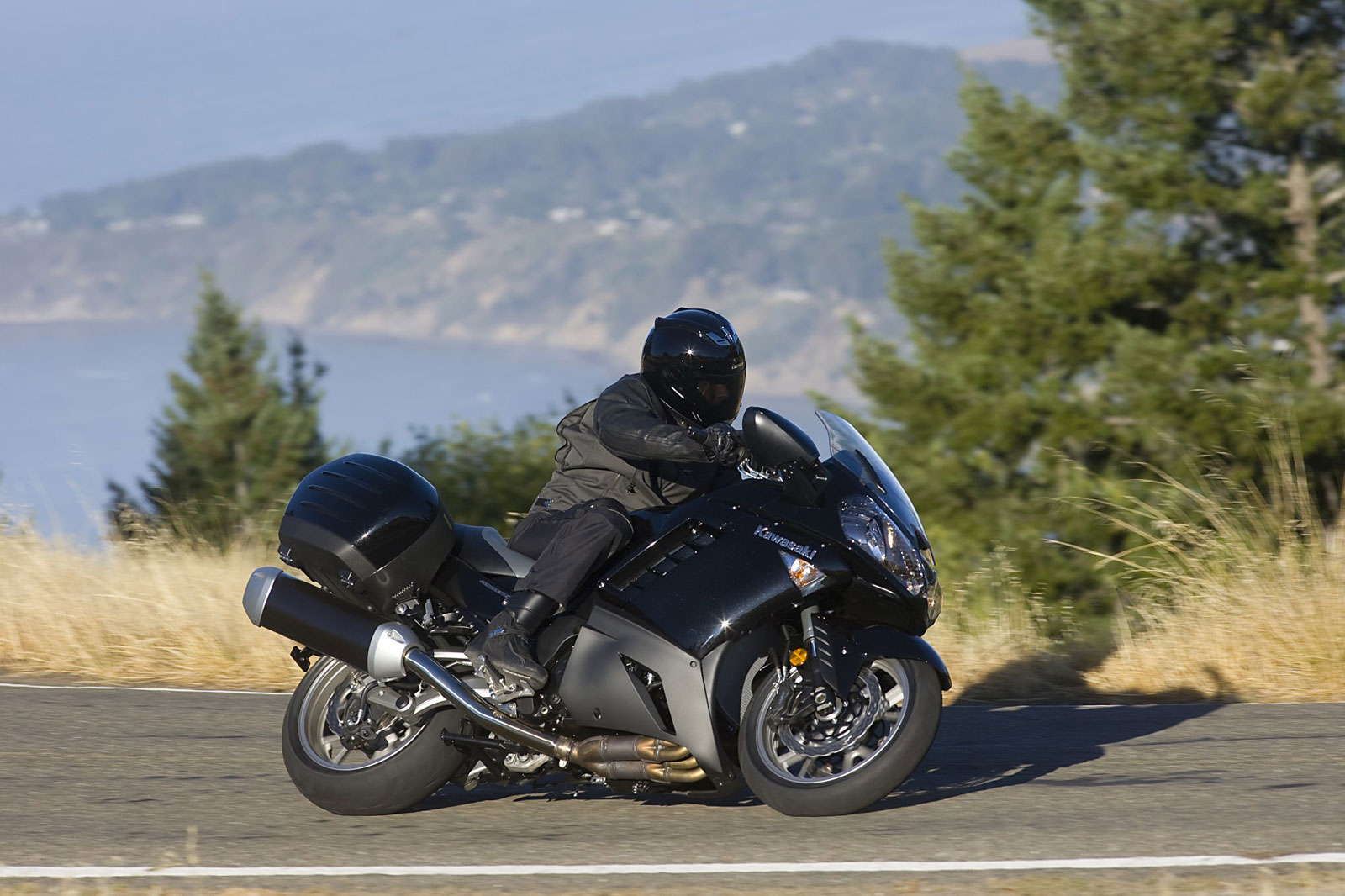 2009, Kawasaki, Concours, 1 4 Wallpaper