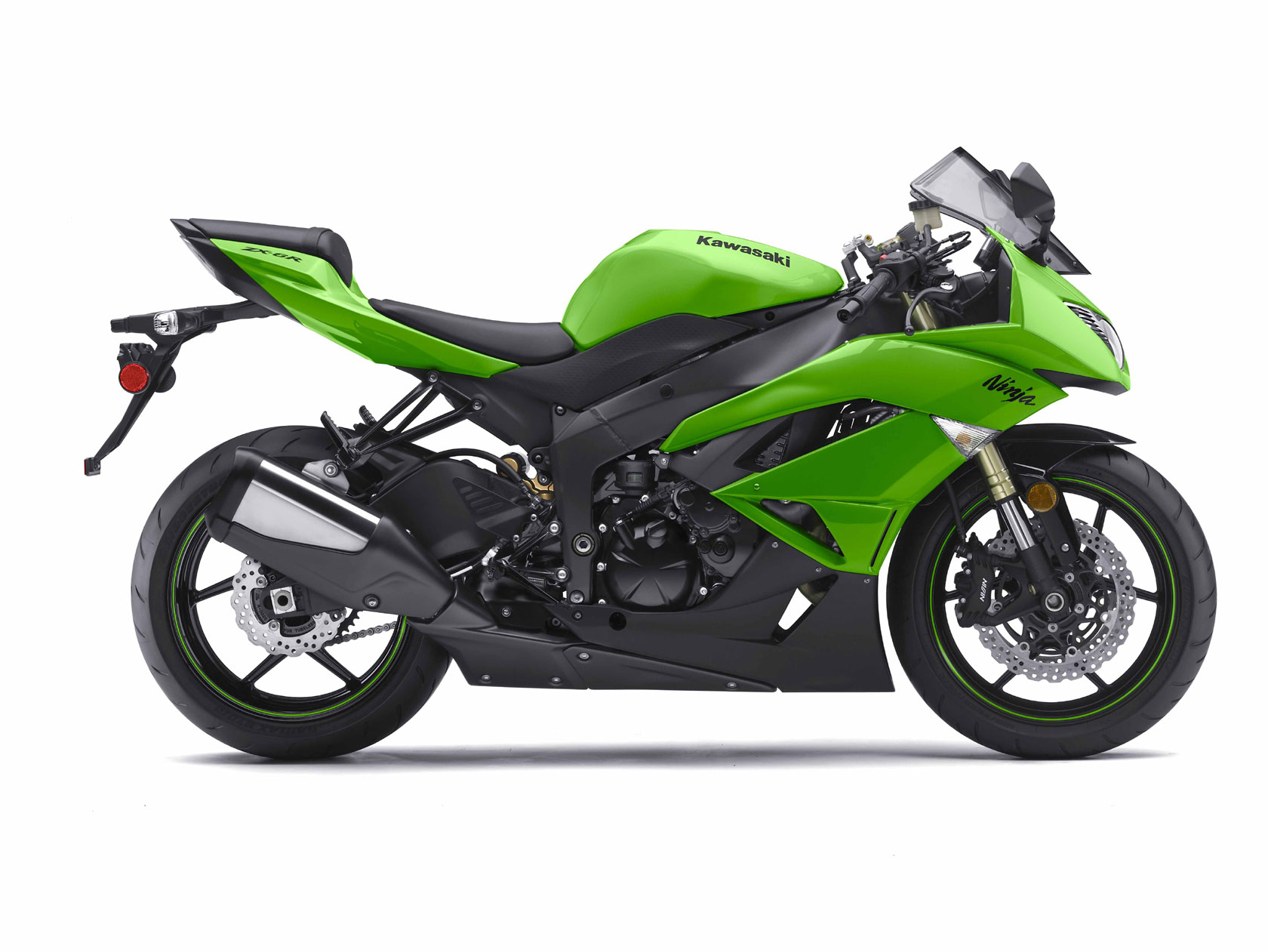 2009, Kawasaki, Ninja, Zx 6r Wallpaper