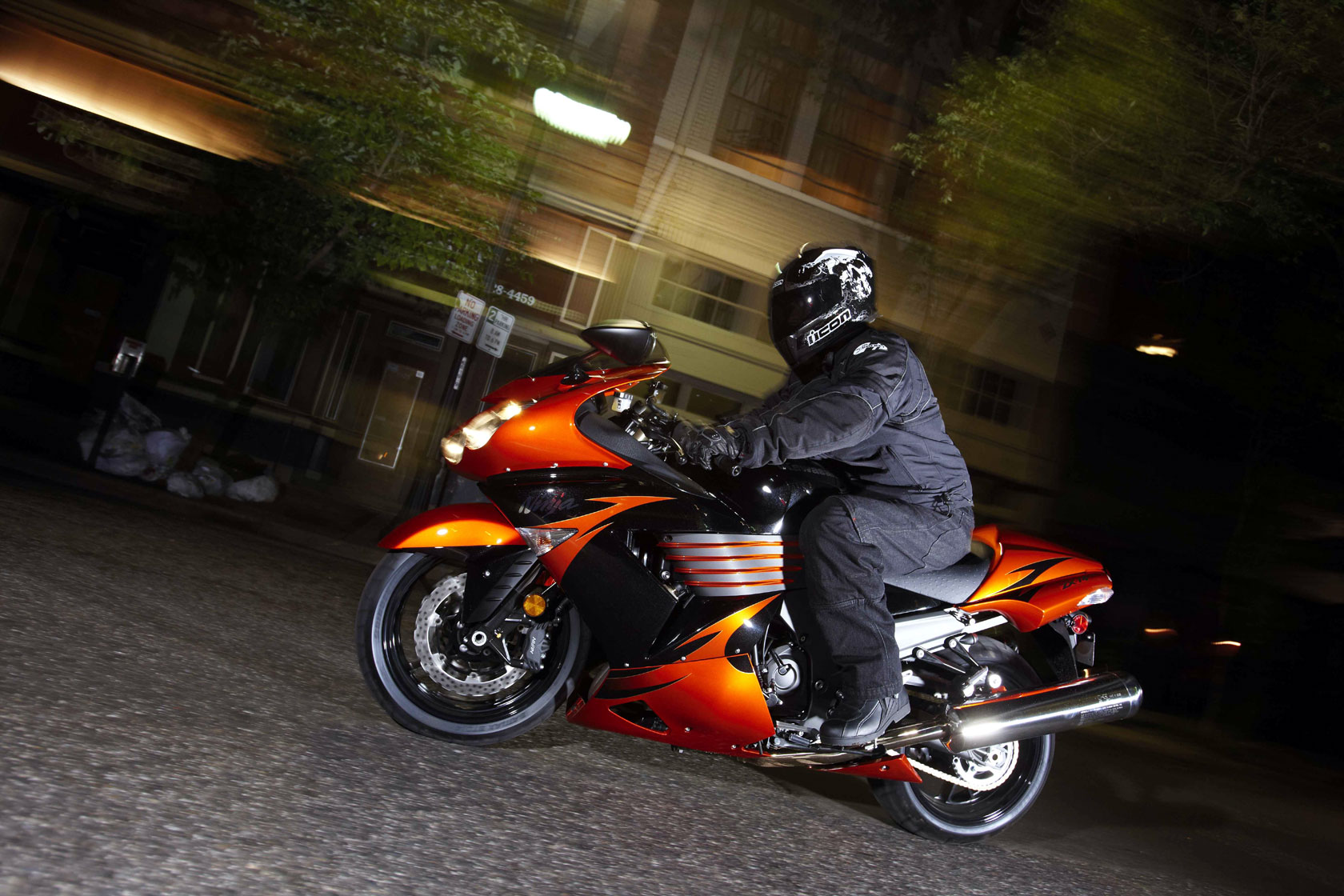 2009, Kawasaki, Ninja, Zx 14 Wallpaper