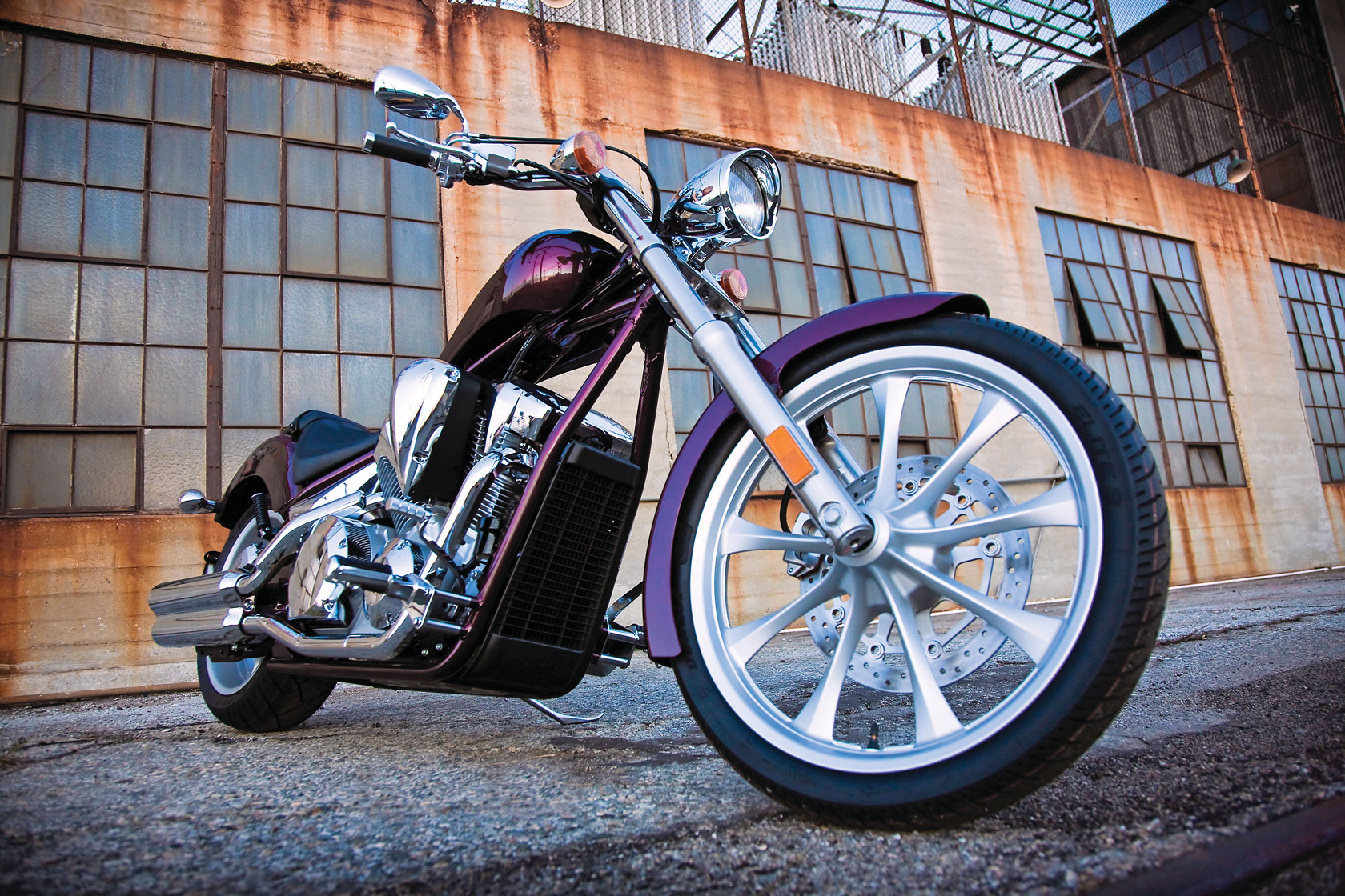 2010, Honda, Fury, Chopper Wallpaper