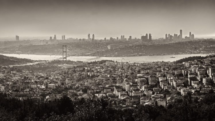 istanbul, City, Turkey, Amazing, Beautiful, Sea, Bridge HD Wallpaper Desktop Background