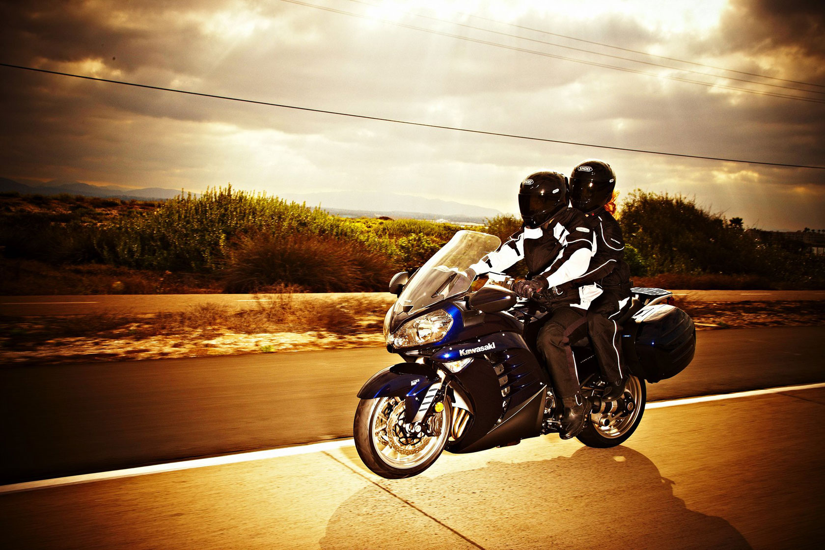 2010, Kawasaki, Concours, 1 4 Wallpaper